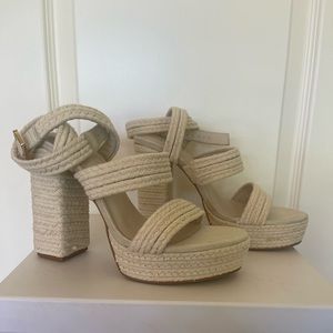 Raye platform/wedge heels